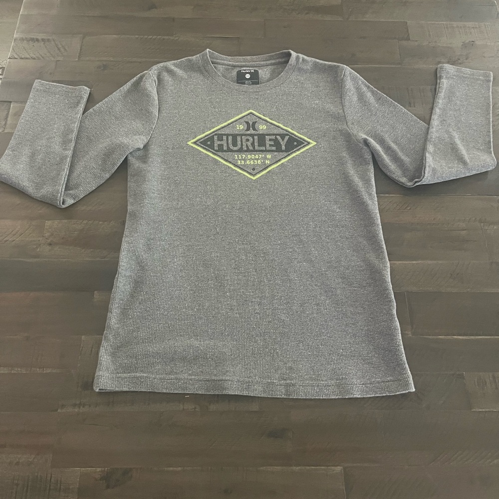 HURLEY THERMAL LONG SLEEVE SHIRT BOYS 18-20
